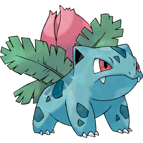 official Ivysaur art