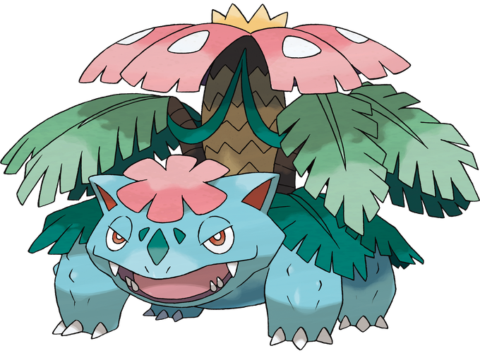 Meg Venusaur official art
