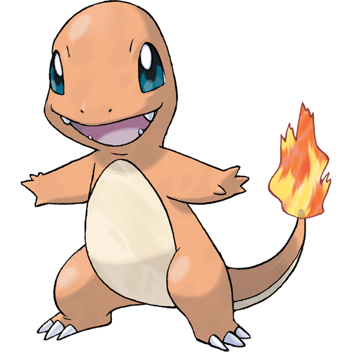 Charmander official art