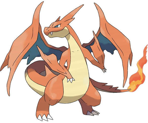 Mega Charizard Y official art
