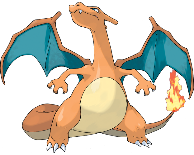 Charizard official art