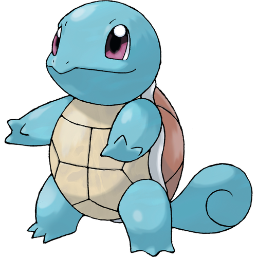 Squirtle official art