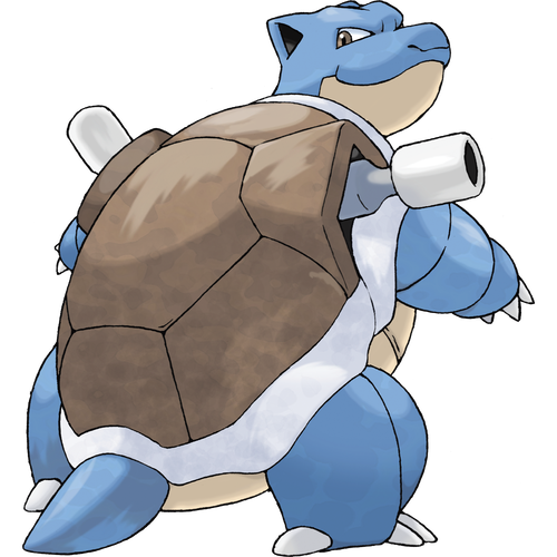 Blastoise official art