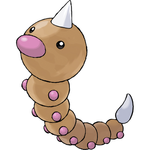 Weedle official art