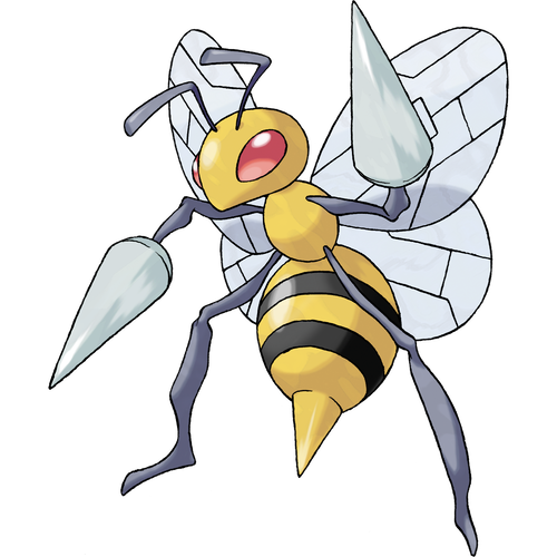 Beedrill official art